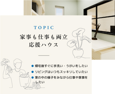 応援ハウスのトピック
